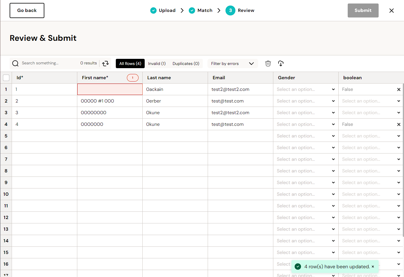 Expanded Date Format